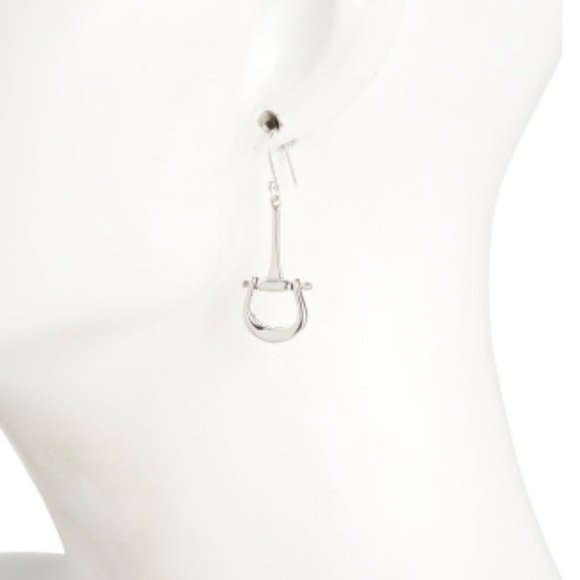 Seed & Sage Sterling Silver Horsebit Earrings - Picture 3 of 3